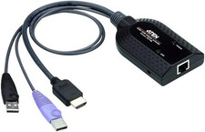   Open Box ATEN KA7188 USB HDMI Virtual Media KVM Adapter Cable 1920x1200