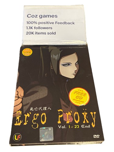 Ergo Proxy Complete Series 1-23 Anime Dvd Region Free Japanese With English Subs