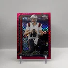 2025 Topps Chrome Drake Maye #207 Hot Pink X-Fractor