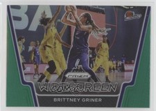 2021 Panini Prizm WNBA Widescreen Green Prizm Brittney Griner #8 02v3