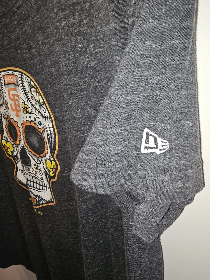 San Francisco Giants 2020 Spring Training Large Mens Gray Graphic Logo Tee MLB  - Image 4 of 4