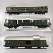 x3 HO Guage DR German Coaches Fleschmann & Lilput Missing small bitsDoor VG 004