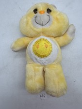 1983 Care Bears Funshine Bear Yellow Plush Toy Sun Tush Tag American Greetings