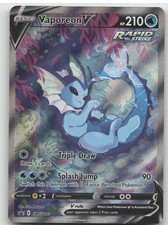 2021 Sword & Shield Vaporeon V Black Star Promo #SWSH181 on eBay