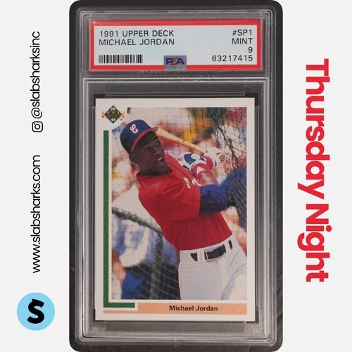 1991 UPPER DECK #SP1 MICHAEL JORDAN SP PSA 9