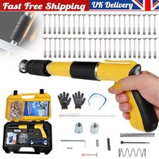 Powerful Concrete Nail Gun Air Nailer Wall Fastening Tool Integrated Nailer +Box