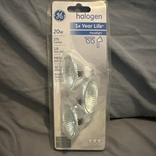 NEW 3 Pack Directional GE MR16 20 Watt Floodlight Bulbs 12V - 275 Lumens - 20W