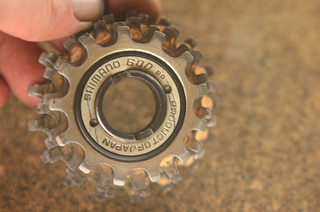 Vintage Shimano 600 EX Arabesque MF 6200 5sp. freewheel