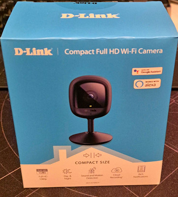 D-Link DCS-6100LH WLAN Innenkamera Full HD 1080p Tag/Nacht Cloud Recording