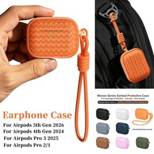 For Airpods 5th/4th/Airpods Pro 3 Shockproof Full Protection Case With Strap