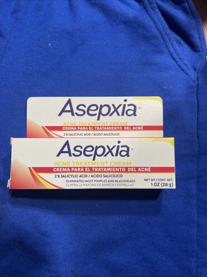 Asepxia Acne Treatment Cream, 1 oz, Exp: 04-2027