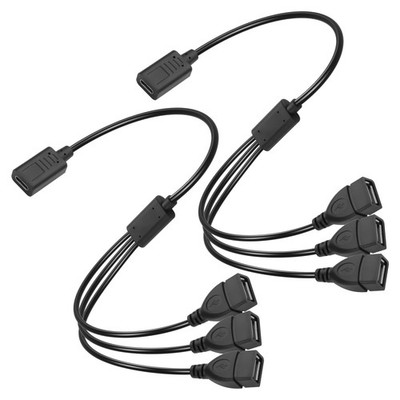 USB-C auf 3 USB-A Splitter Kabel 31cm für Laptop & Zubehör