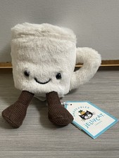 Jellycat Amuseables Espresso Cup Soft Plush Toy Retired Rare HTF NWT Brand New