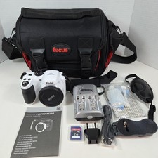 Kodak PIXPRO AZ252 WHITE 16MP Digital Camera 25x Optical Zoom HD Video  Extras