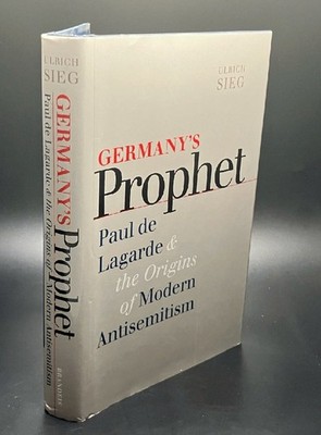 Sieg Germany's Prophet: Paul de Lagarde dustjacket