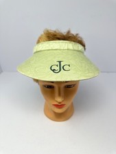 Vintage Imperial Headwear CCJ Womens Golf Visor Jackson Country Club Made in USA