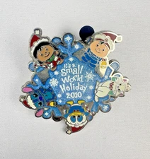 Disney “It’s A Small World” Holiday 2010 Spinning Trading Pin, Limited Release