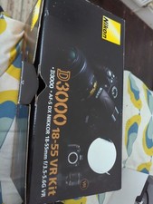 Nikon VBA250K001 D3000 Digital SLR Camera with 18-55mm VR Lens Kit - Black