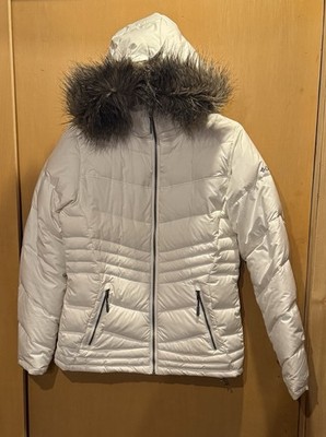 Columbia Chalk Color Women s Size M Peak To Park Insulated Jacket Coat