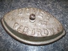 DOVER SAD IRON NO 62 ANTIQUE METAL, NO HANDLE, MADE IN THE USA — photo 9