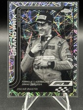 2025 Topps Chrome F1 #138 Oscar Piastri B&W Lazer Refractor