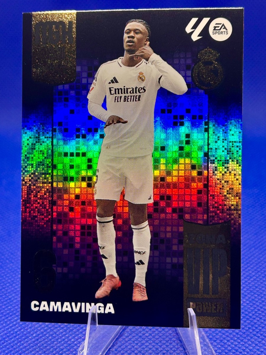 2025-26 Panini La Liga Megacracks MGK Eduardo Camavinga Zona VIP