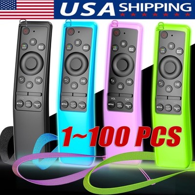 Silicone Protective Case Cover for Samsung Smart TV Remote Controller BN59 Lot