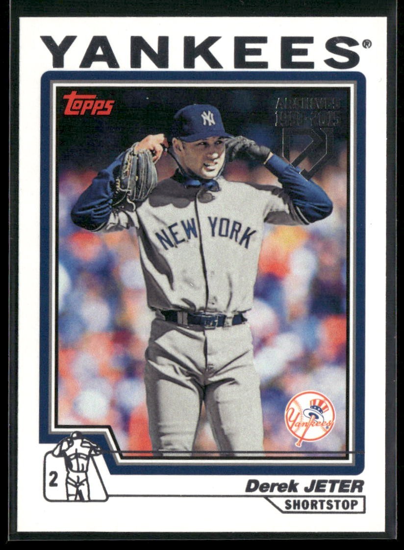Derek Jeter 2017 Topps Archives Retrospective #DJ-12 Yankees HOF
