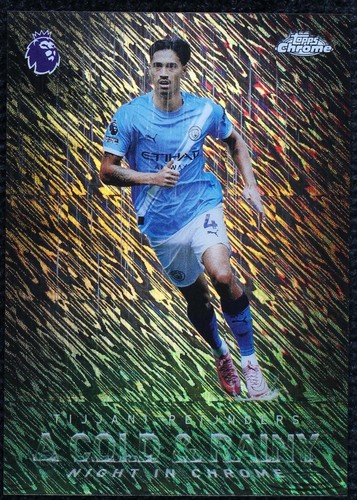2026 Topps Chrome EPL Man City Tijjani Reijnders Cold & Rainy 