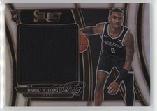 2023-24 Panini Select Jumbo Rookie Swatches Dariq Whitehead #RJS-DW 19fe