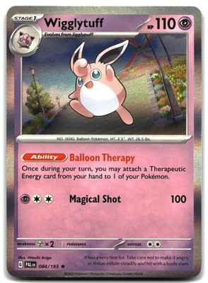 Wigglytuff 084/193 SV02: Paldea Evolved Holo NM