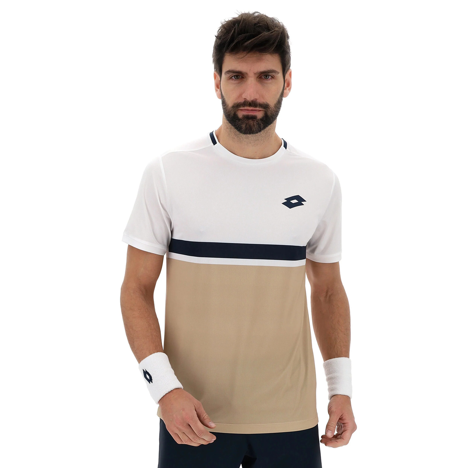 Lotto Tech V T-Shirt Herren beige 8090₽
