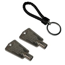 2 Pack Metal Freezer Door Keys for Frigidaire Kenmore Electrolux 216702900