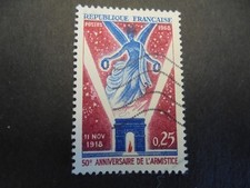 TIMBRE FRANCE / YT 1576/ Cinquantenaire de l'armistice du 11 novembre/ 1968