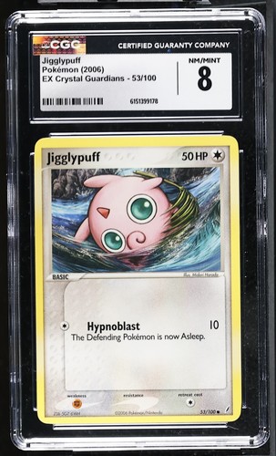 Jigglypuff graded CGC 8 for sale on eBay