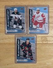2023-24 Upper Deck Engrained Electrocast Lot - 3 Cards (Norris, Perron)