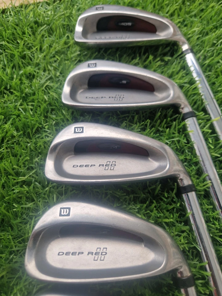 Wilson Deep Red ll Irons 3-SW - Regular Flex Steel Shafts - Right Handed - Image 4 of 4