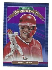 2020 Donruss Holo Purple Mike Trout #9