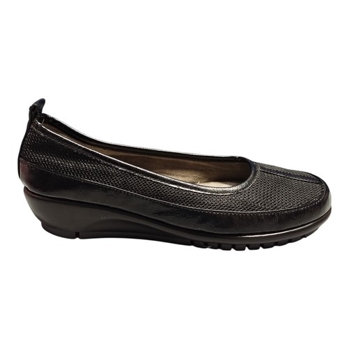 A2 by Aerosoles Endurance Damen-Ballerinas US-Größe 6 schwarz runde Spitze Slipper