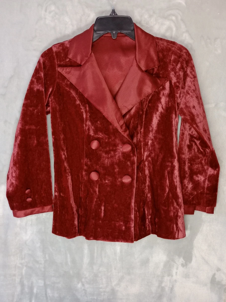 Crushed velvet cheap jacket womens