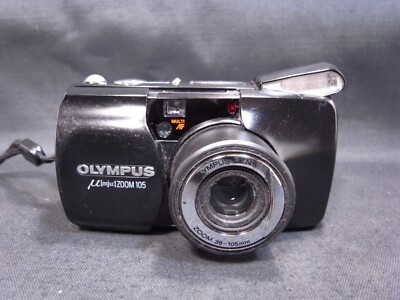 OLYMPUS µ[mju:] ZOOM 105 AF POINT & SHOOT 35mm FILM CAMERA TESTED