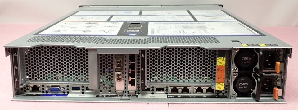 Lenovo x3650 M5 5462-AC1 2x 8C E5-2640v3 32GB RAM 2x 300GB HDD 8-Bay 2U Server - Image 3 of 4