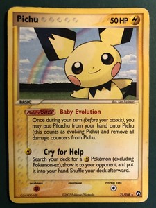 Pokemon Trading Card Game Pichu No 172 Japanese Shopee Philippines