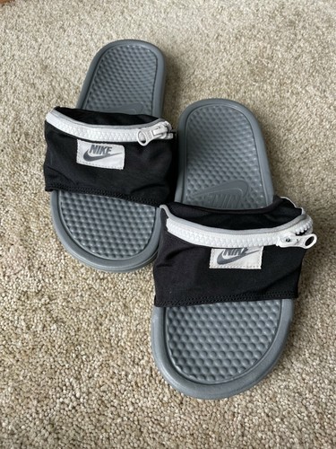 nike benassi jdi fanny pack cool grey stores