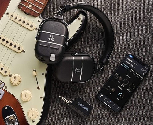 BOSS WAZA-AIR Wireless Headphone Guitar Amplifier Bluetooth Compatible - Picture 3 of 15