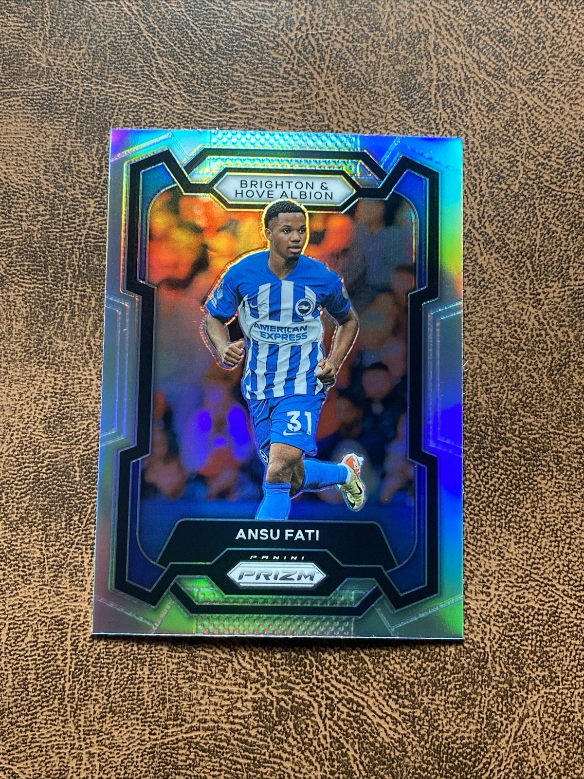 2023-24 Panini Prizm Premier League EPL Ansu Fati Silver Prizm #100