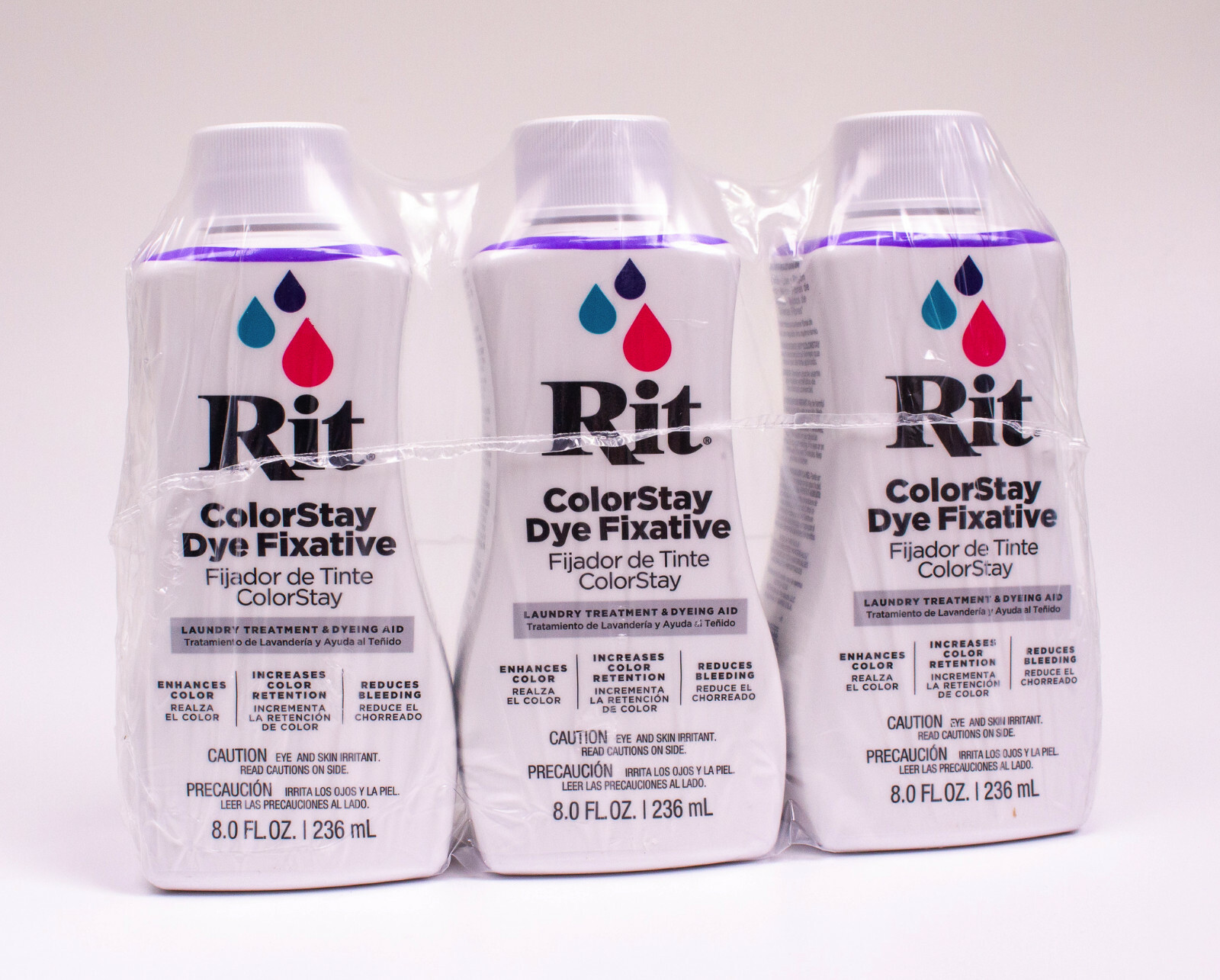 LOT 3 8oz Bottles Rit ColorStay Dye Fixative eBay
