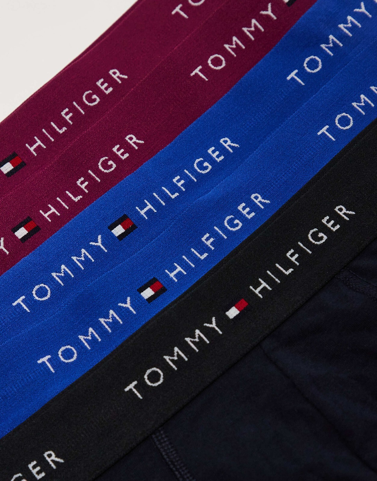Tommy Hilfiger Signature Cotton Essentials Trunk 5-Pack Blue Grape Black Size M image 2