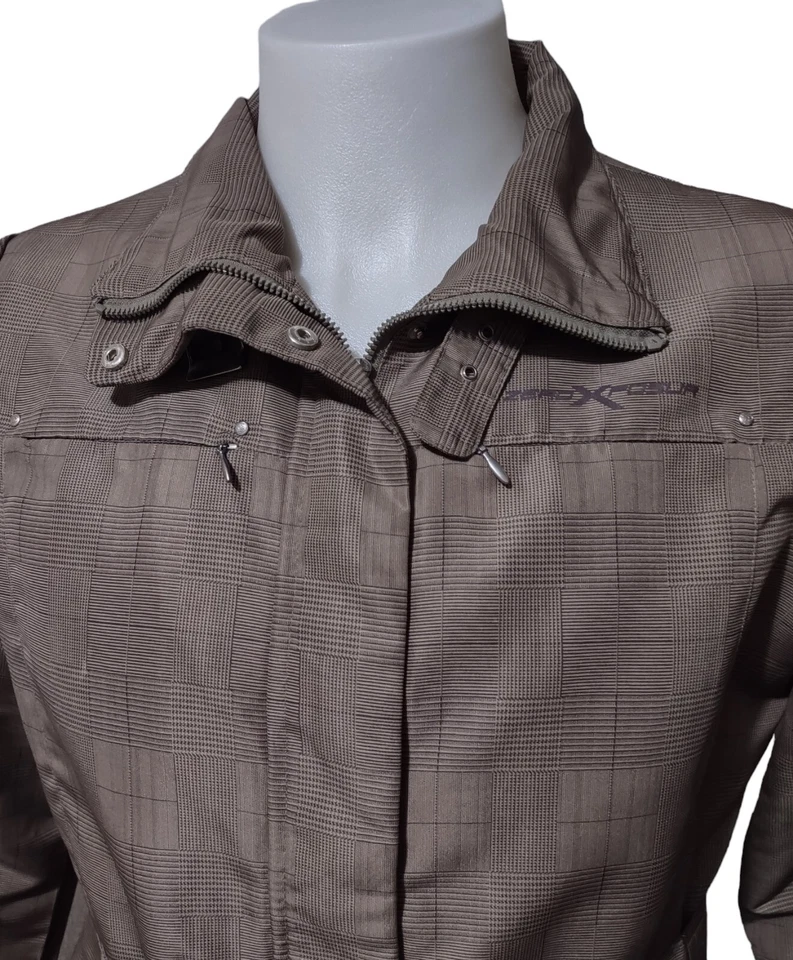 ZeroXposur Jacket Womens Size S Water Wind Resistant Full Zip Snap Pockets Belt - Image 2 of 4