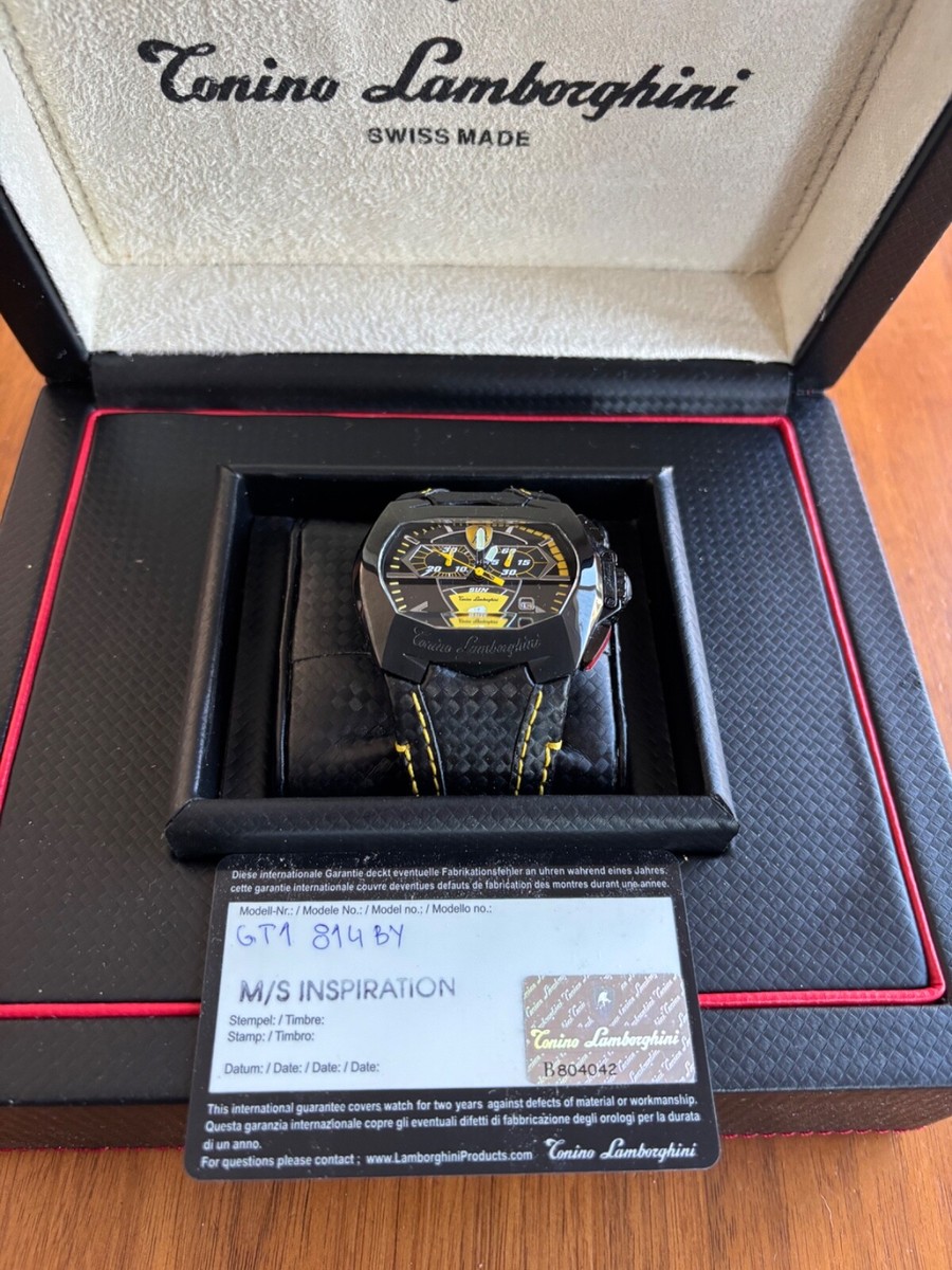 Lamborghini Tonino GT1 Mens Watch | eBay